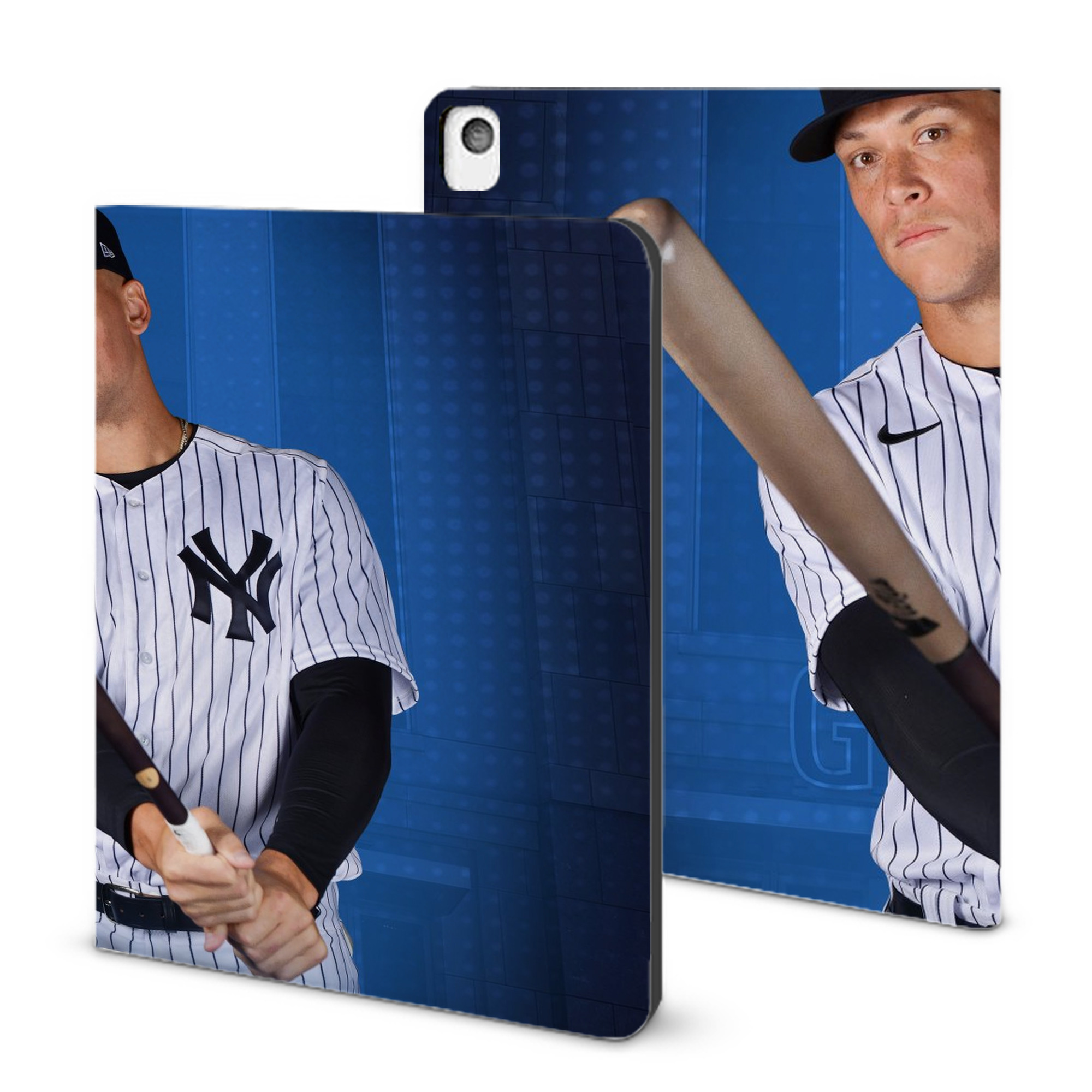 Aaron Judge Yankees Captain IPad Book-Style Case With Pencil Slot – Slim PU & TPU Cover – Full Protection, Precise Fit, Water & Scratch Resistant